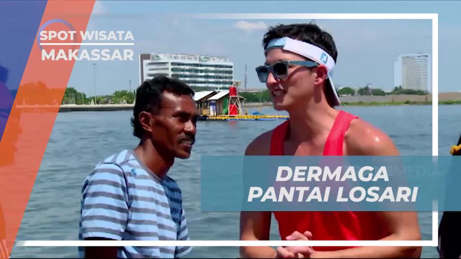 Tiba di Dermaga Pantai Losari, Bersiap Mengarungi Laut Makassar