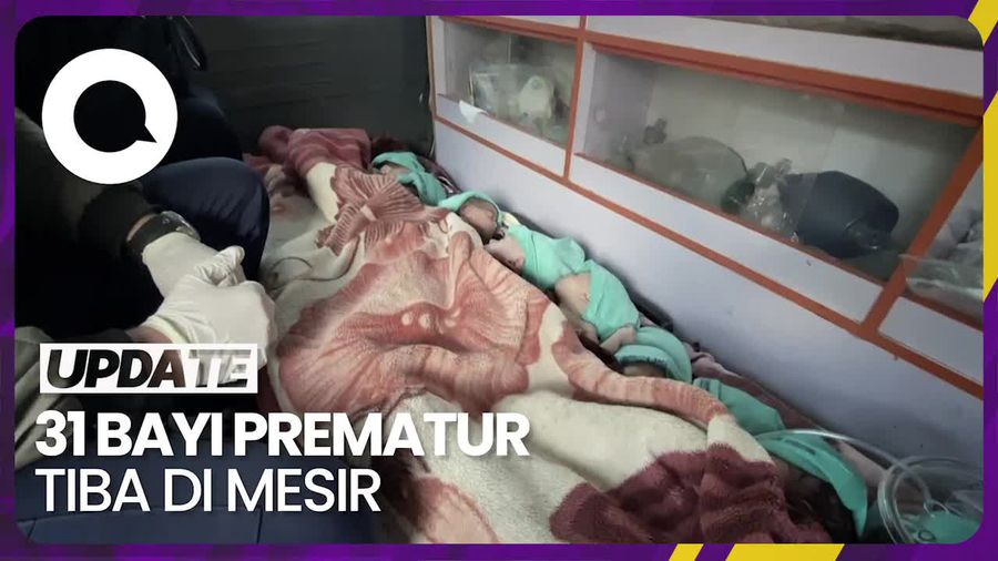 31 Bayi Prematur Sudah Ditangani Tim Medis di Mesir