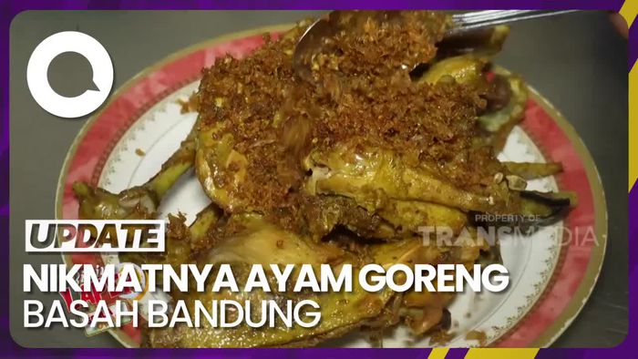 Bikin Laper: Lezatnya Ayam Goreng Basah Indrawati Bandung