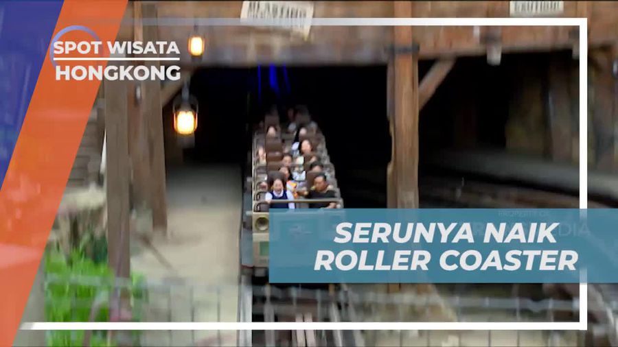 Seru dan Mengasyikkan, Momen Naik Roller Coaster di Hongkong