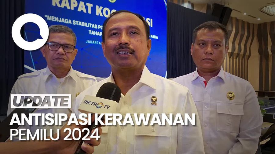 Cegah Kerawanan Pemilu 2024, Kemenko Polhukam Bentuk Desk Koordinasi