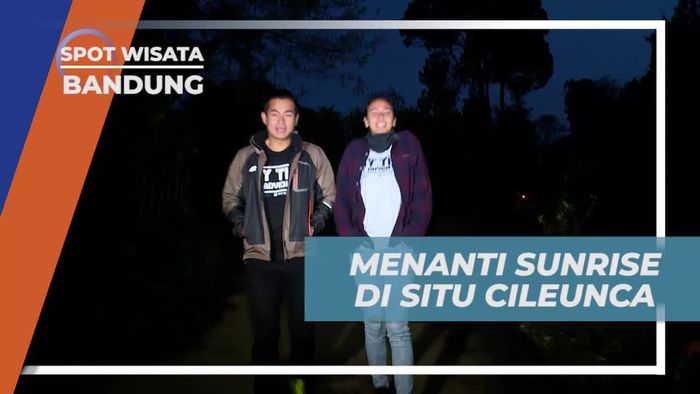 Menanti Matahari Terbit di Situ Cileunca Bandung 