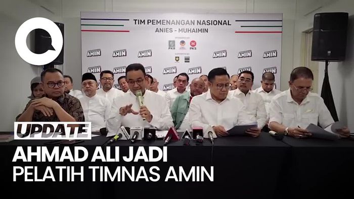 Ahmad Ali Jadi Head Coach Timnas AMIN, Anies: Seperti Ferguson atau Wenger