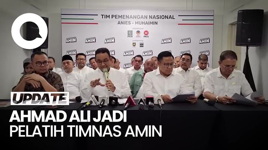 Ahmad Ali Jadi Head Coach Timnas AMIN, Anies: Seperti Ferguson atau Wenger