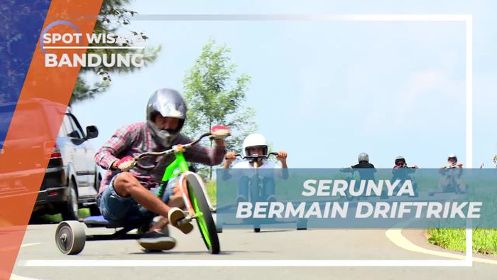 Mencoba Beraksi Dengan Driftrike, Bandung