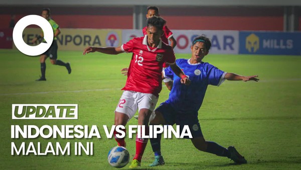 Head to Head Indonesia Vs Filipina: Garuda Unggul