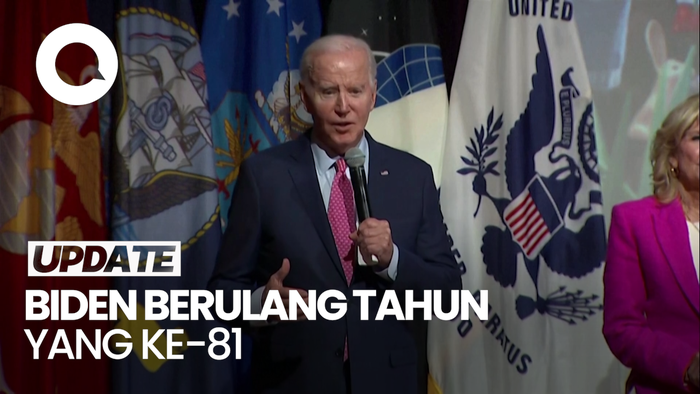 Biden Rayakan Ultah ke-81, Jadi Sosok Tertua yang Menjabat Presiden AS