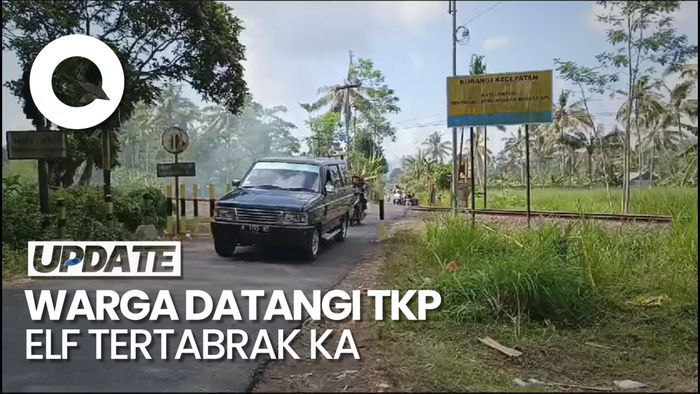 Elf Vs KA di Lumajang, Warga Harap Ada Palang Pintu Perlintasan
