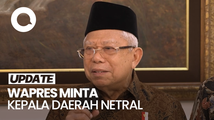 Khofifah Dikabarkan Gabung TKN, Wapres Minta Kepala Daerah Netral