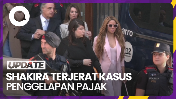 Penyanyi Shakira Hadapi Sidang Perdana Penggelapan Pajak Rp 241 M
