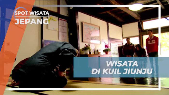 Melihat Pohon Sakura Terbesar di Kuil Jiunju Jepang