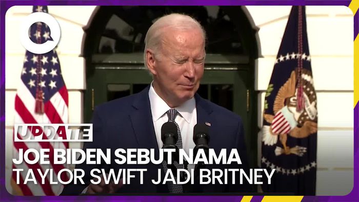Kala Joe Biden Salah Sebut Taylor Swift Jadi Britney