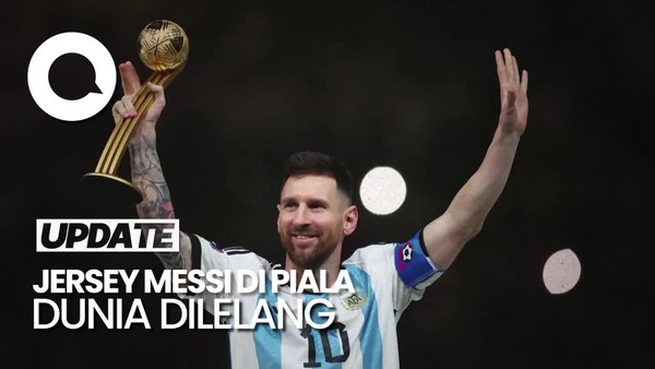 Jersey Messi Dilelang di Sothebys, Diprediksi Bakal Pecahkan Rekor Harga