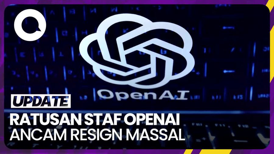 Ratusan Karyawan OpenAI Ancam Resign Massal Buntut Pemecatan Sam Altman