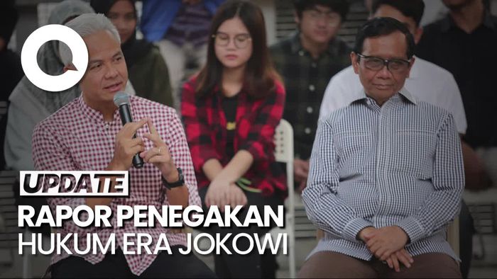 Ganjar Beri Skor 5 Penegakan Hukum, Airlangga: Tanya Menko Polhukam