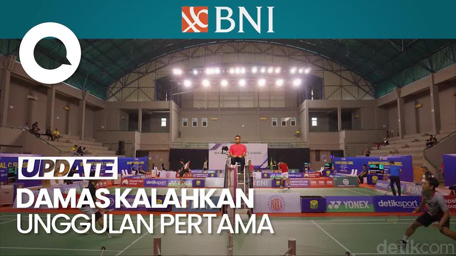 Damas Lolos ke 8 Besar BNI Sirnas Palembang