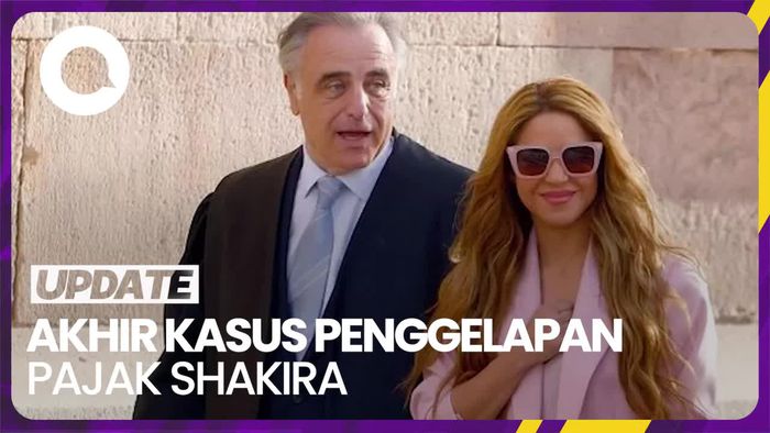 Shakira Bayar Denda Rp 126 M untuk Akhiri Kasus Penggelapan Pajak
