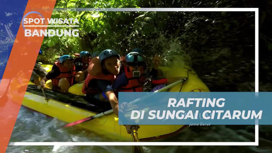 Rafting Menaklukkan Jeram Menantang di Sungai Citarum Bandung 