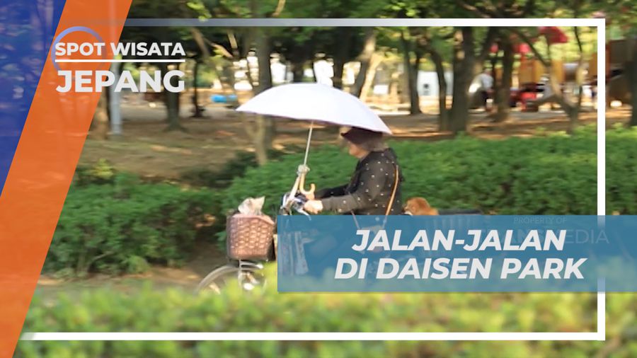 Daisen Park, Menikmati Suasana Hutan di Tengah Kota Osaka, Jepang