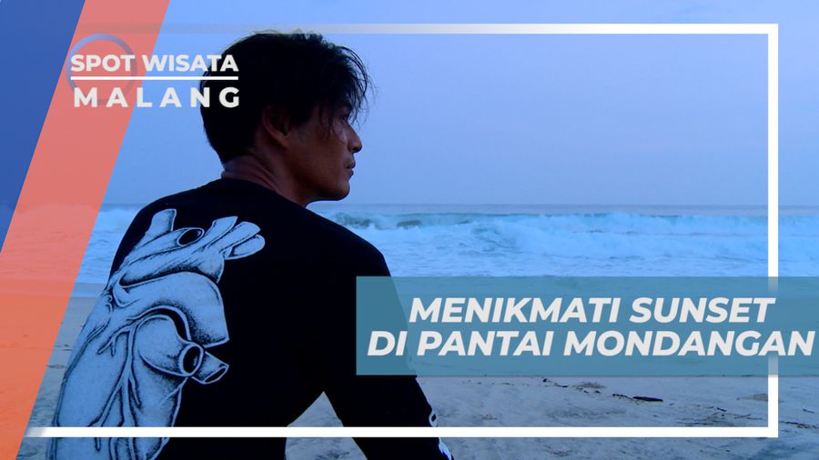 Menikmati Indahnya Sinar Sunset di Pantai Mondangan, Malang