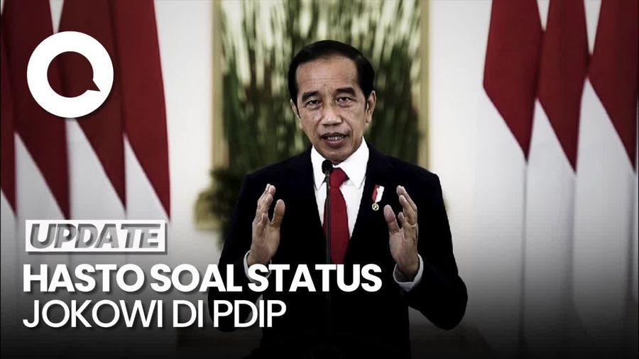 Ditanya soal Status Jokowi di PDIP, Hasto Bilang Begini