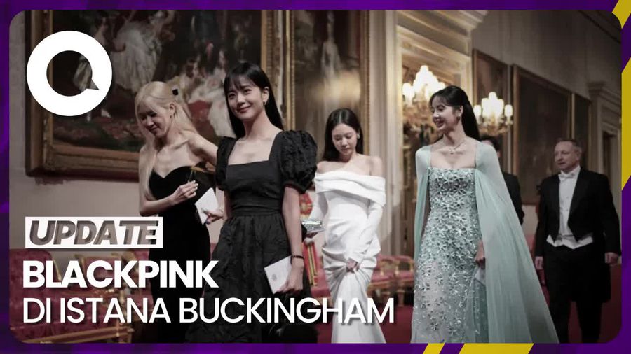 Anggunnya BLACKPINK Hadiri Acara Kenegaraan di Istana Buckingham