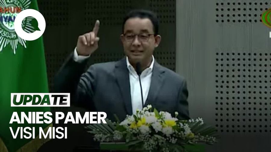 Anies Klaim Hanya Visi Misi AMIN yang Dibagi Setiap Sektor-Kawasan