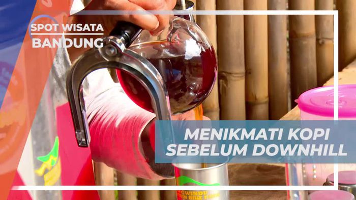 Seruput Hangat Kopi Nikmat Sebelum Downhill di Wayang Windu Bandung