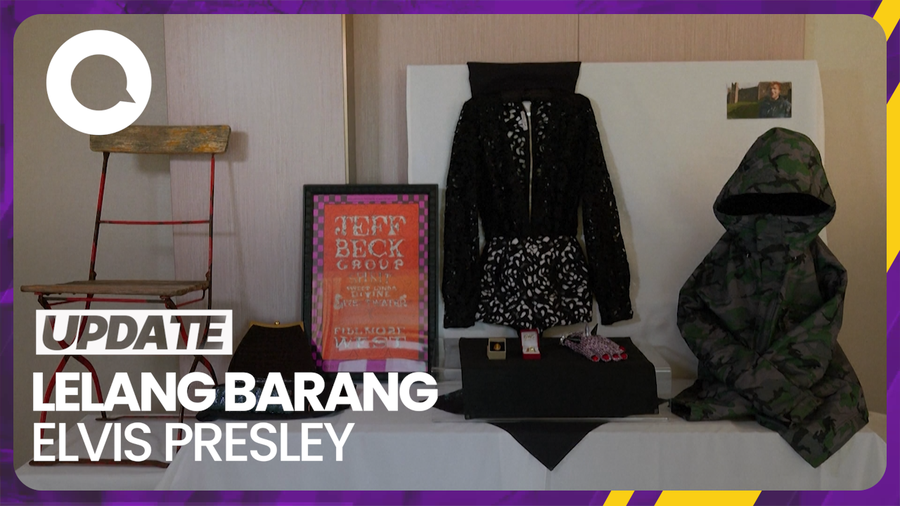  Barang Kesayangan Elvis Presley Bakal Dilelang