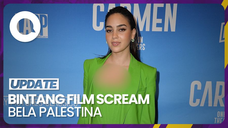 Bela Palestina, Bintang Film Scream Melissa Barrera Dipecat