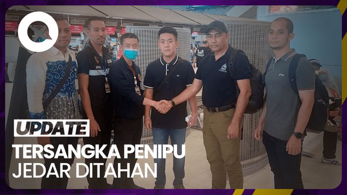 Christoper Penipu Jessica Iskandar Resmi Ditahan