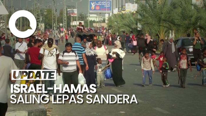 Saling Lepas Sandera Israel dan Hamas Saat 4 Hari Gencatan Senjata
