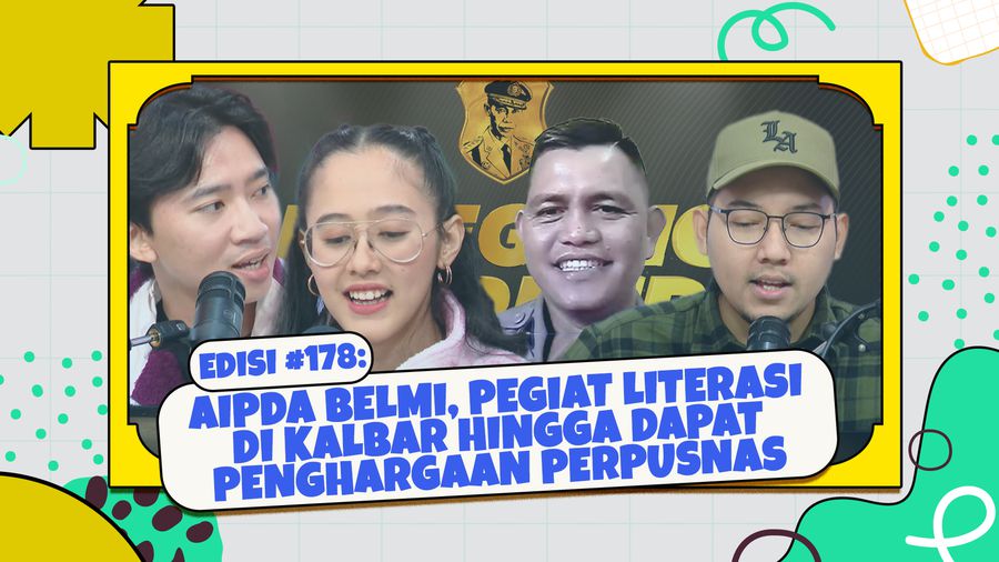 Aipda Belmi, Pegiat Literasi di Kalbar Hingga dapat Penghargaan Perpusnas