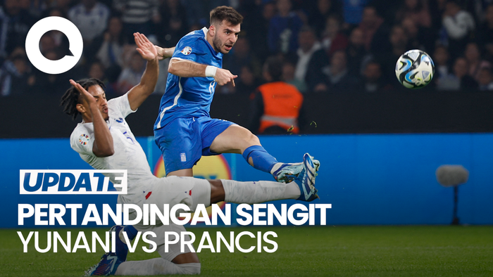 Yunani Vs Prancis Imbang 2-2 dalam Kualifikasi Euro 2024