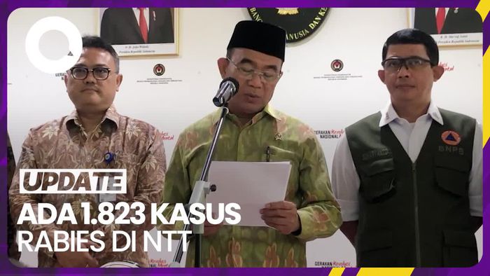 NTT Darurat Rabies, BNPB Bakal Bentuk Satgas Penanganan Rabies