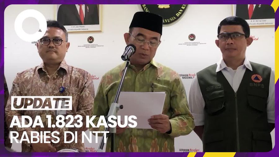 NTT Darurat Rabies, BNPB Bakal Bentuk Satgas Penanganan Rabies