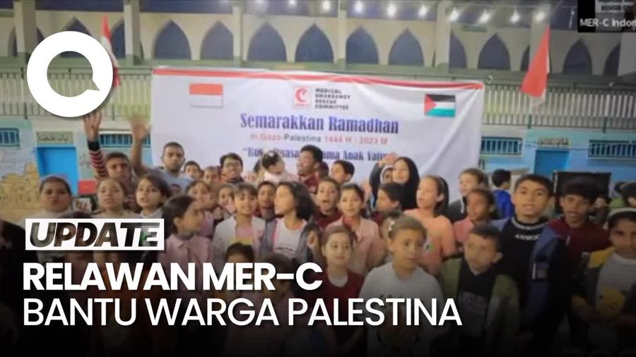 Alasan MER-C Tak Evakuasi 3 Relawannya dari Gaza