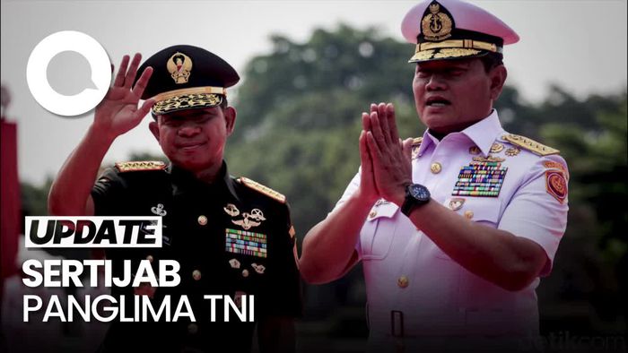 Laksamana Yudo Serahkan Jabatan Panglima TNI ke Jenderal Agus Subiyanto