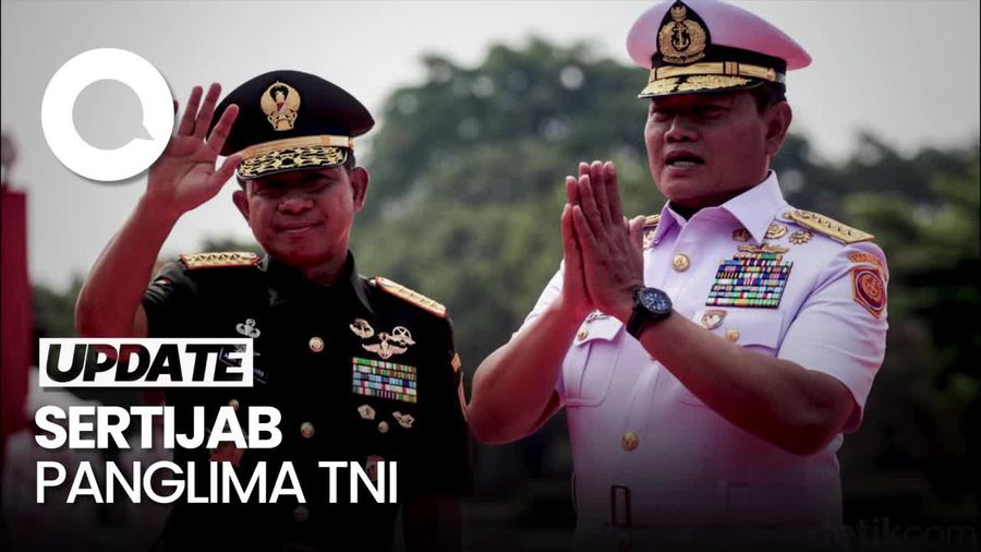 Laksamana Yudo Serahkan Jabatan Panglima TNI ke Jenderal Agus Subiyanto