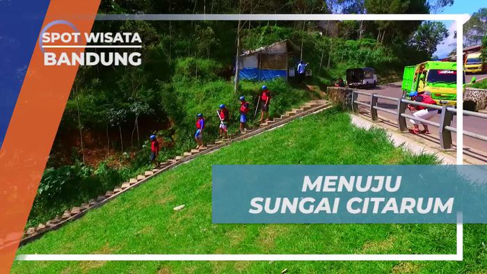 Perjalanan Menuju Sungai Citarum Untuk Rafting, Bandung