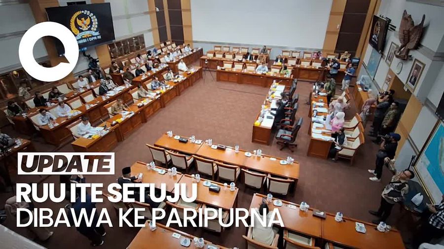 Pemerintah dan Komisi I DPR Setuju RUU ITE Dibawa ke Paripurna