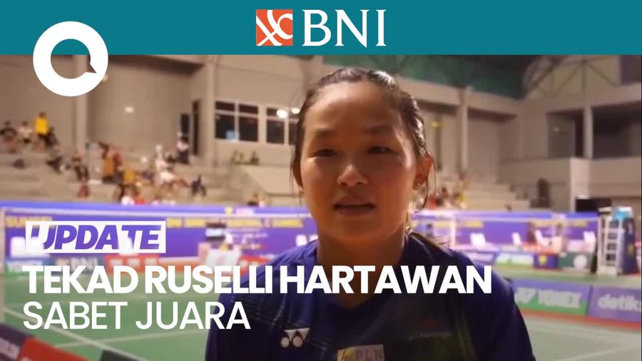 Target Ruselli Hartawan Naik Podium Tertinggi di BNI Sirnas Palembang 2023