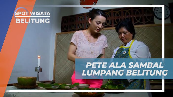 Membuat Pete Ala Sambal Lumpang, Kuliner Lezat Khas Belitung