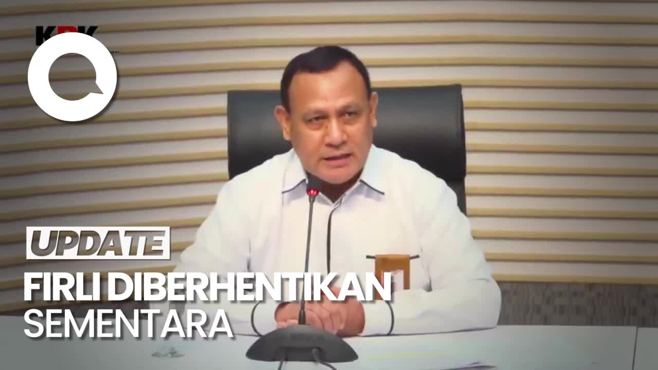 Firli Bahuri Diberhentikan Sementara Dari Jabatan Ketua KPK!