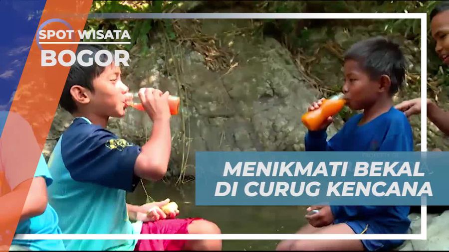 Menyantap Bekal Lezat di Curug Putri Kencana Bogor 