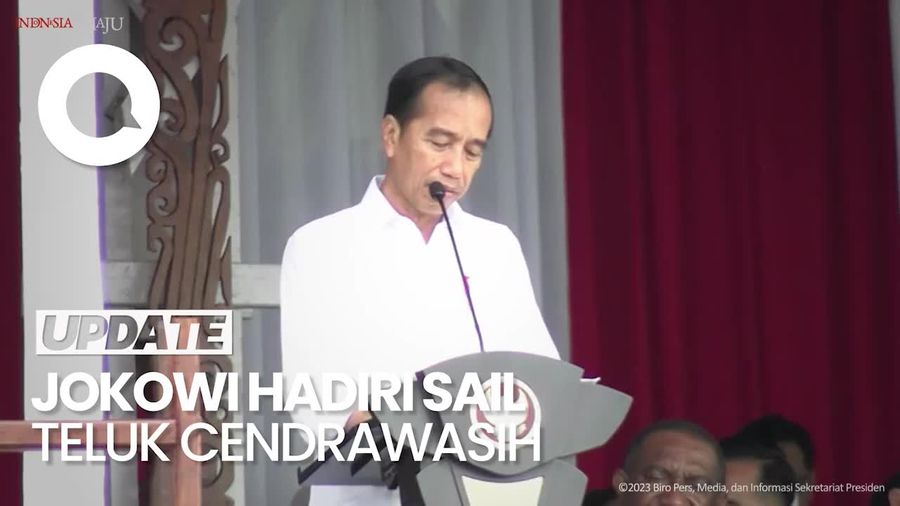 Momen Jokowi Hadiri Sail Teluk Cendrawasih: Dorong Wisatawan-Investor