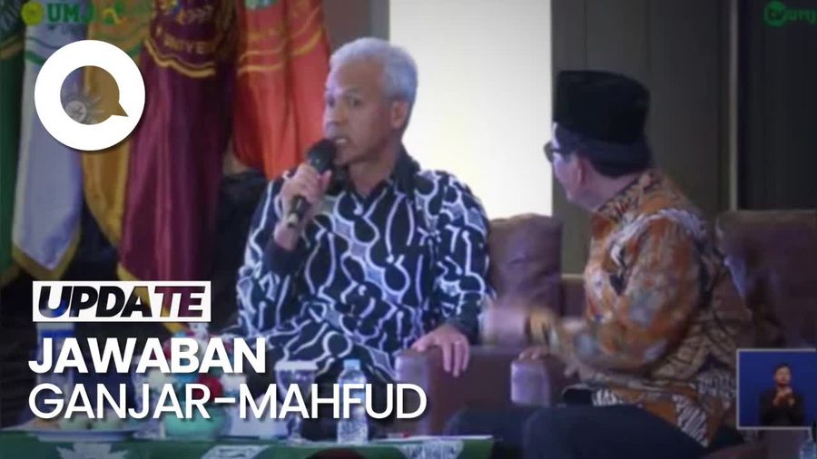 Ganjar-Mahfud Md Ditanya Seandainya Kalah di Pilpres 2024