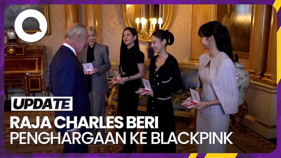 BLACKPINK Dianugerahi Penghargaan MBE Oleh Raja Charles