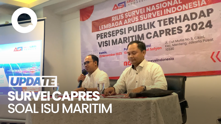 Lembaga ASI Rilis Survei Capres soal Isu Maritim, Bagaimana Hasilnya?