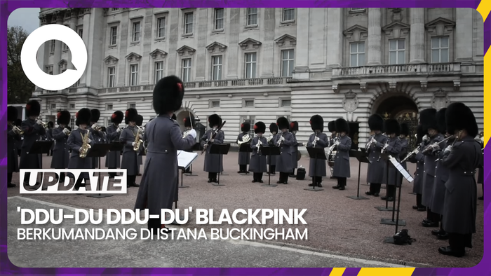 Momen DDU-DU DDU-DU BLACKPINK Bergema di Pelataran Istana Buckingham
